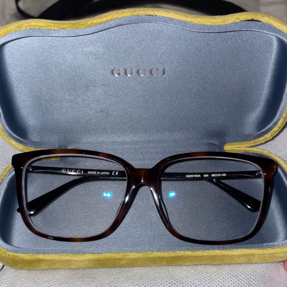 Gucci Brown prescription glasses